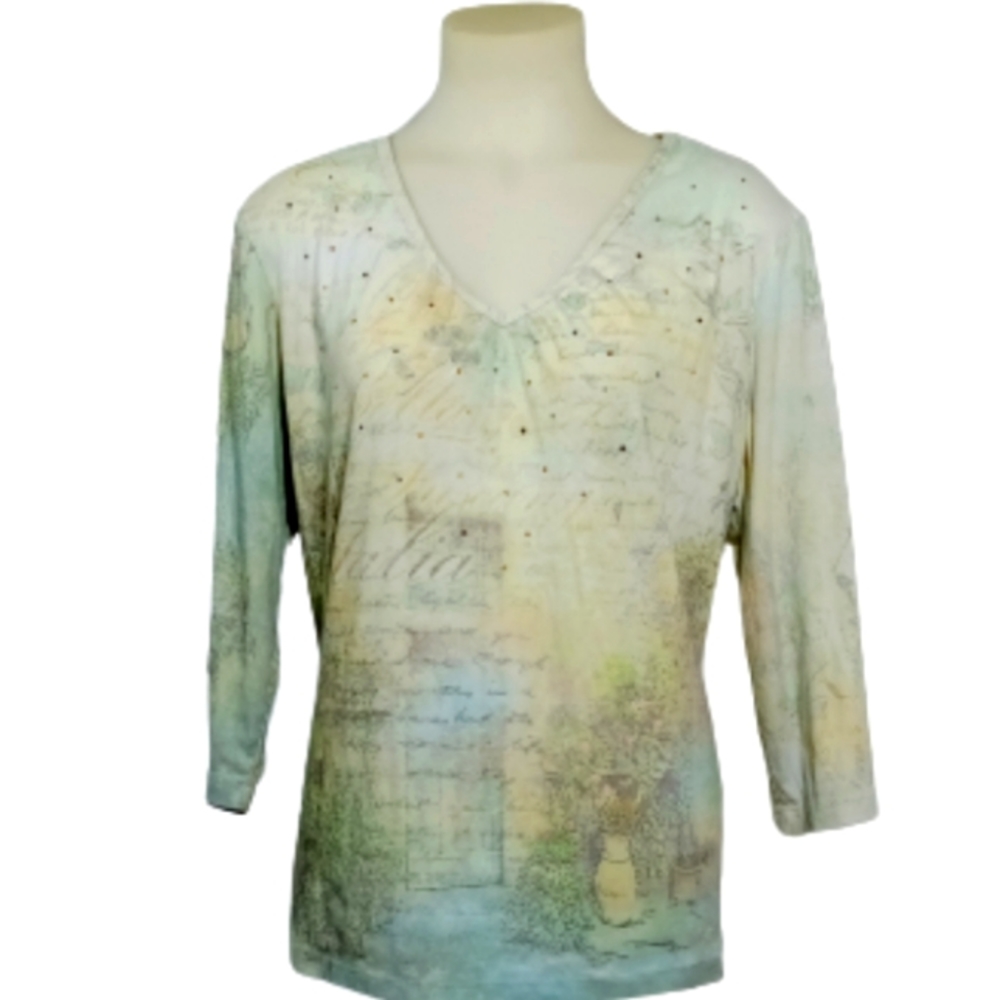 Emma James Top Sz 1X